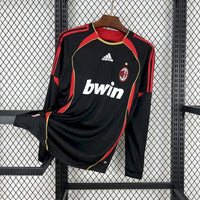 MAGLIA AC MILAN Retro Third 06/07 MANICHE LUNGHE