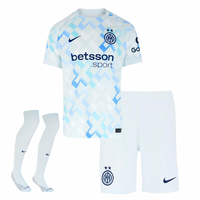 T-shirt e Pantaloncini per Bambino Inter Away 25/26 - Con Calzini