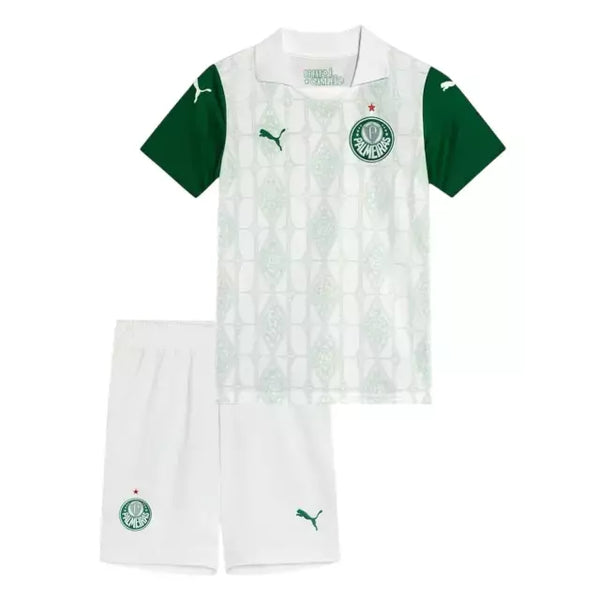 T-shirt e Pantaloncini per Bambino Palmeiras Away 25/26