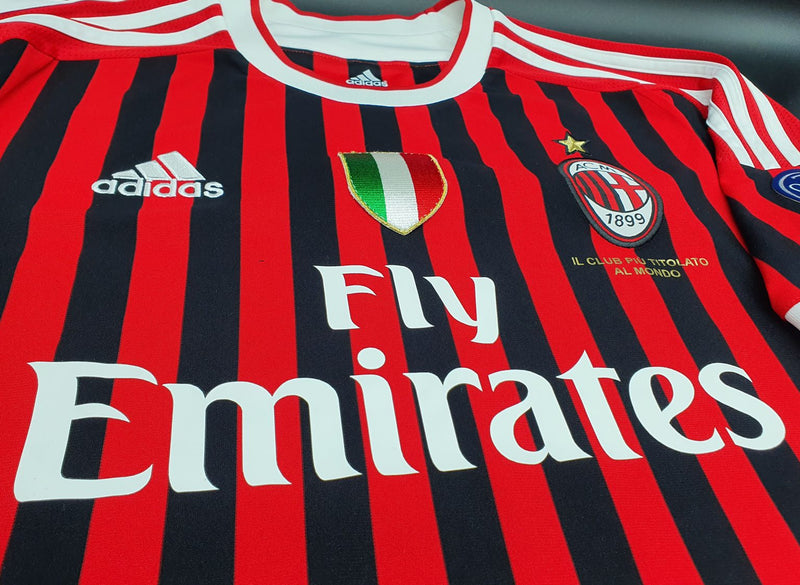 Maglia Retro AC Milan 11/12 - Con Patch e Scudetto