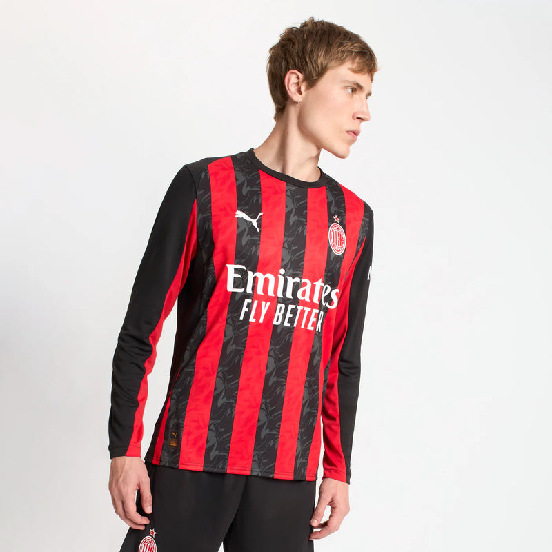 MAGLIA MILAN GARA Home 25/26 A MANICHE LUNGHE