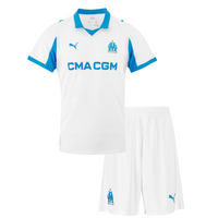 T-shirt e Pantaloncini per Bambino Olympique de Marseille Home 25/26