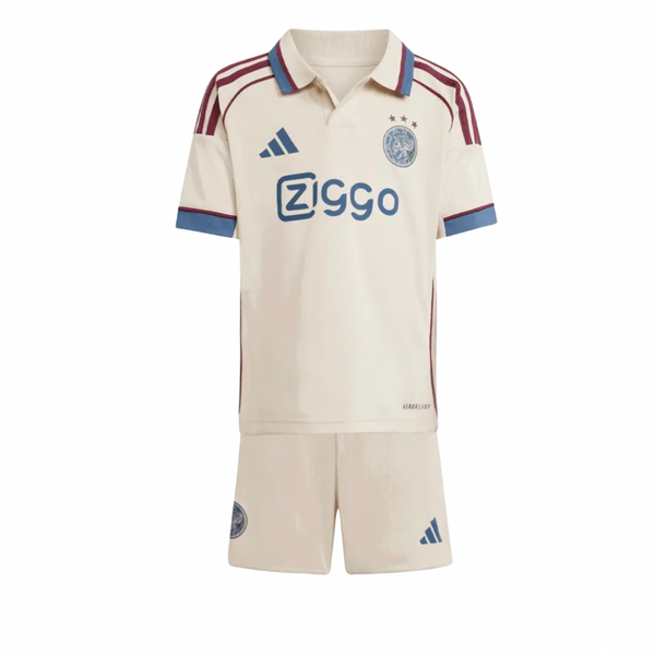 T-shirt e Pantaloncini per Bambino Ajax Third 25/26
