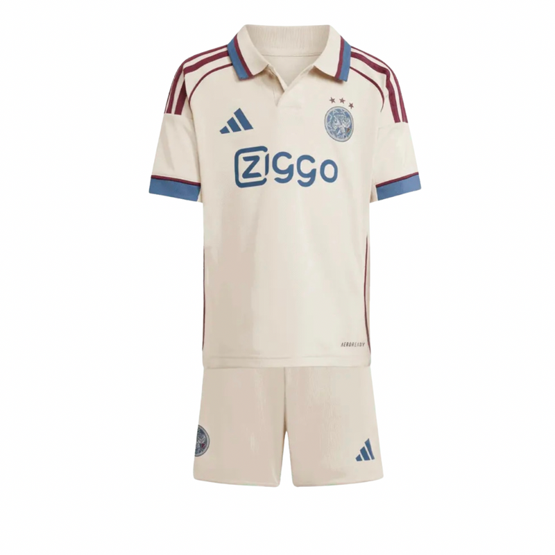 T-shirt e Pantaloncini per Bambino Ajax Third 25/26