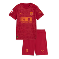T-shirt e Pantaloncini per Bambino Valencia Away 25/26