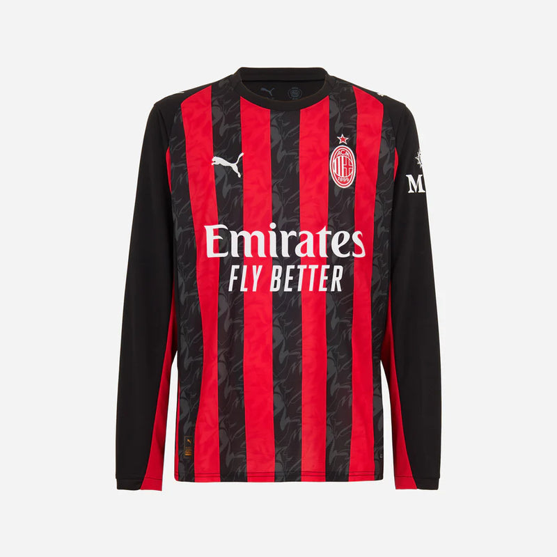 MAGLIA MILAN GARA Home 25/26 A MANICHE LUNGHE