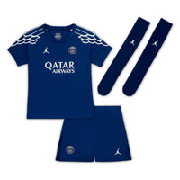 T-shirt e Pantaloncini per Bambino PSG Jordan Fourth 24/25 - Con Calzettoni