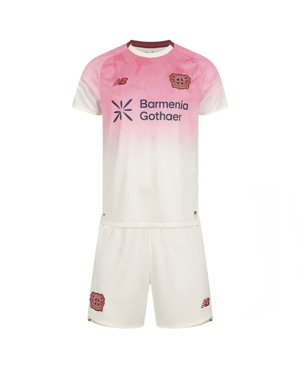 T-shirt e Pantaloncini Bambino Bayer Leverkusen Away 25/26