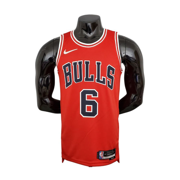 Maglia 75° Anniversario CARUSO#6 Chicago Bulls Rossa NBA