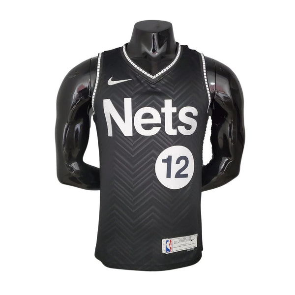 Maglia NBA 2021 HARRIS#12 Brooklyn Nets Extra Edition Nera