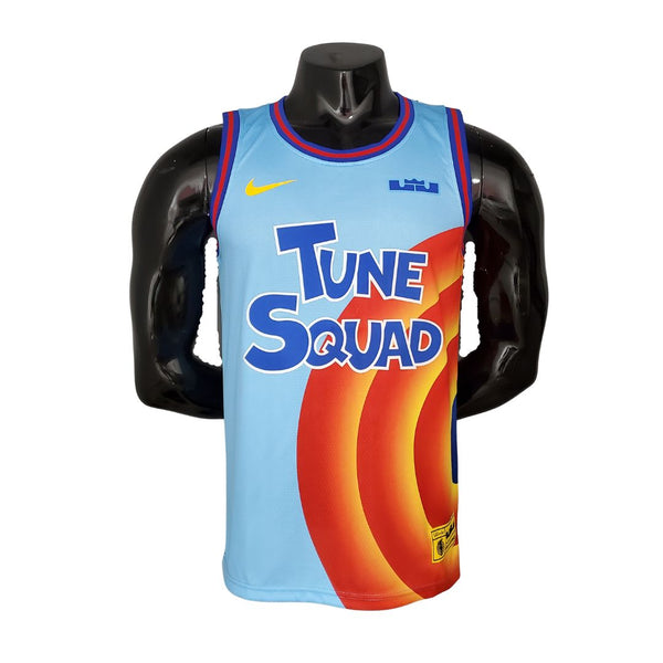 Maglia James # 6 Slam Dunk versione NBA Blue Tune Squad