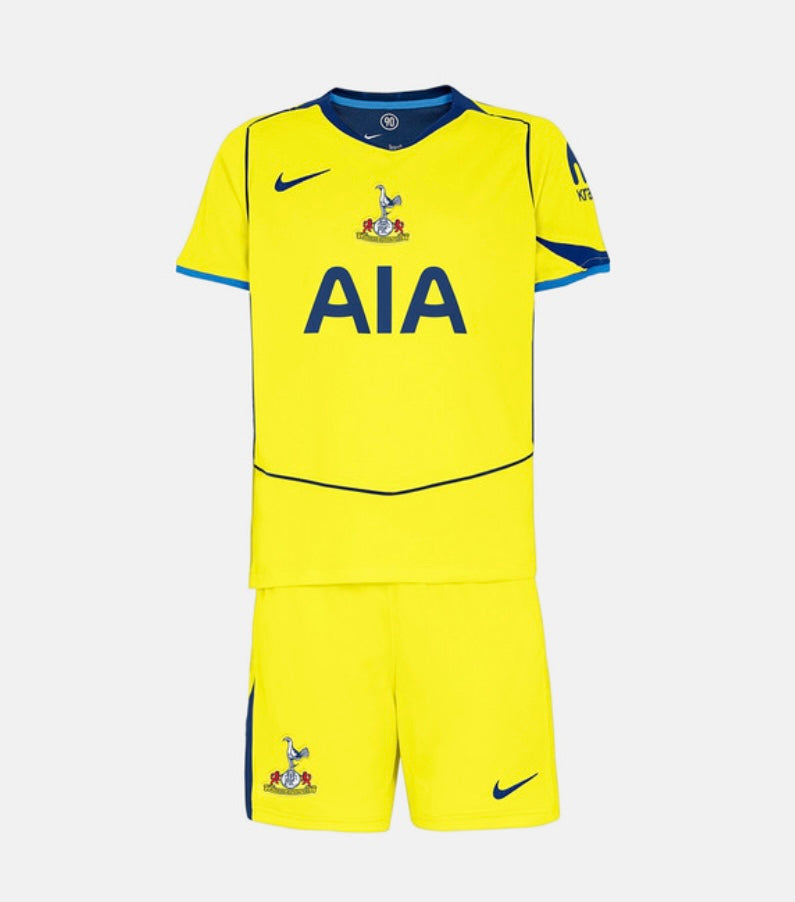 T-shirt e Pantaloncini per Bambino Tottenham Hotspur Third 25/26