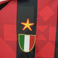 MAGLIA AC MILAN Retro Home 93/94 MANICHE LUNGHE