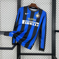 Maglia Maniche Lunghe Retro Inter Home 09/10