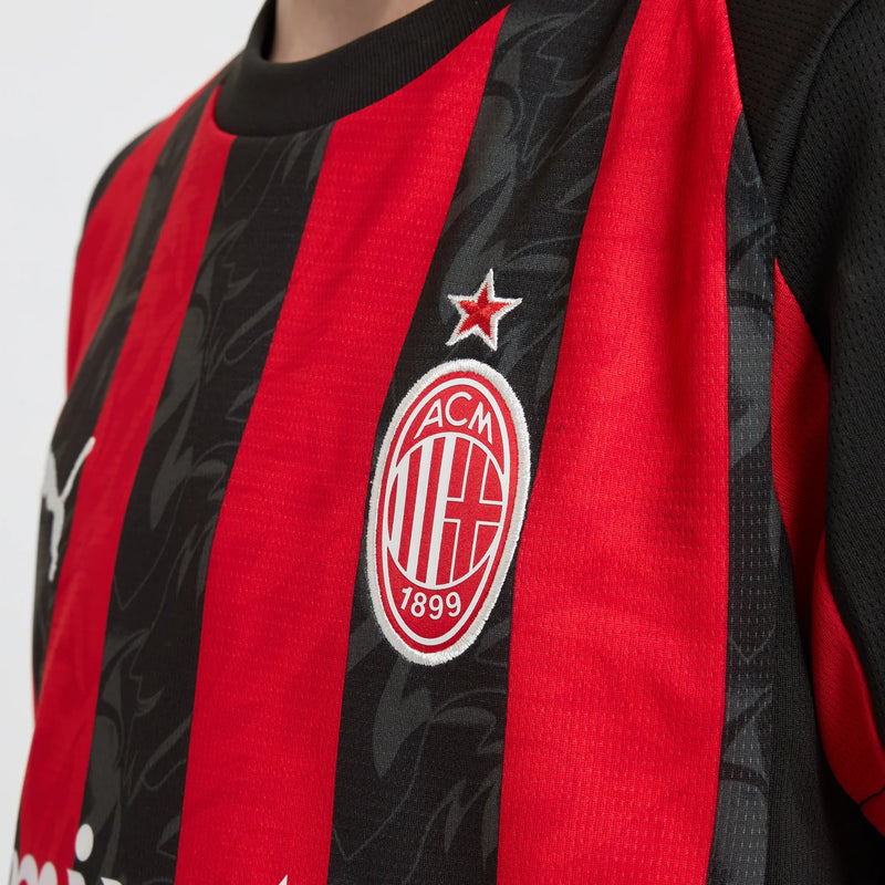 T-shirt e Pantaloncini per Bambino AC MILAN Home 25/26