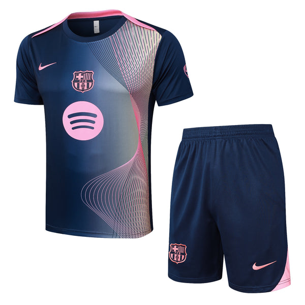 Maglia e Pantaloncini pre-allenamento FC Barcelona Bambino 25/26