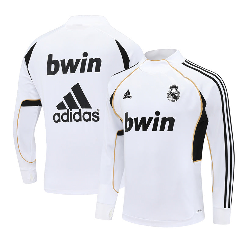 Maglia da allenamento retrò manica lunga Real Madrid 11/12