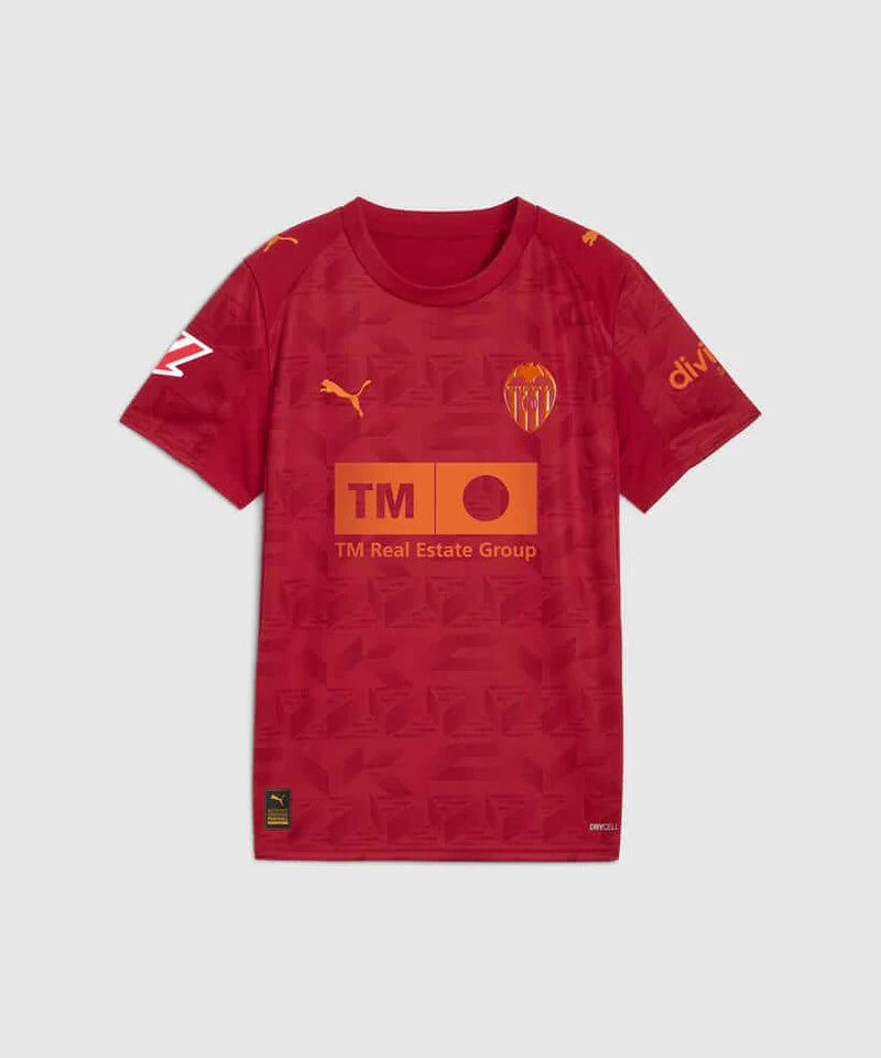 T-shirt e Pantaloncini per Bambino Valencia Away 25/26
