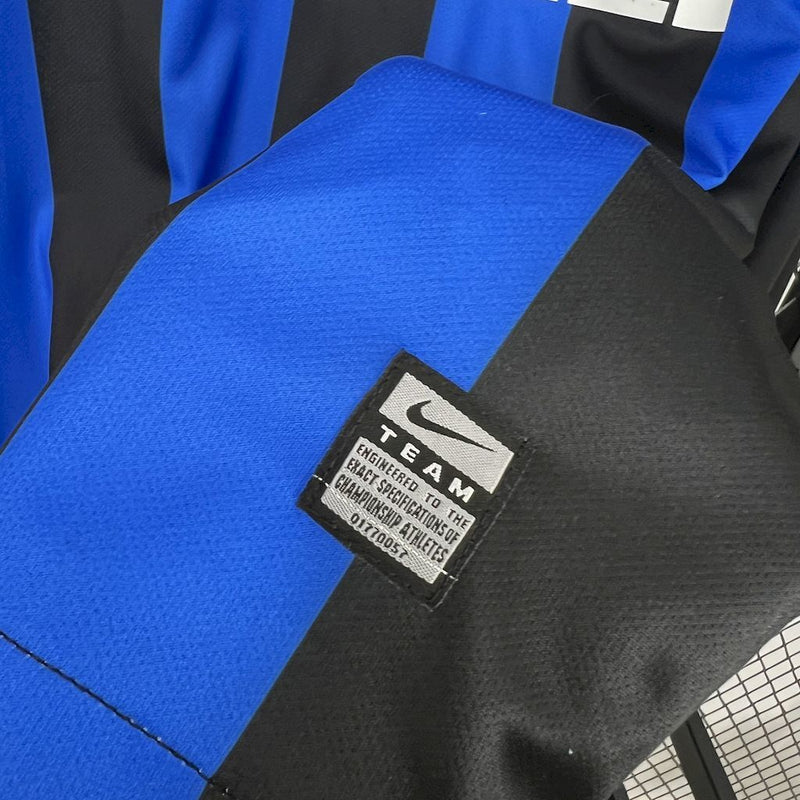 Maglia Maniche Lunghe Retro Inter Home 09/10