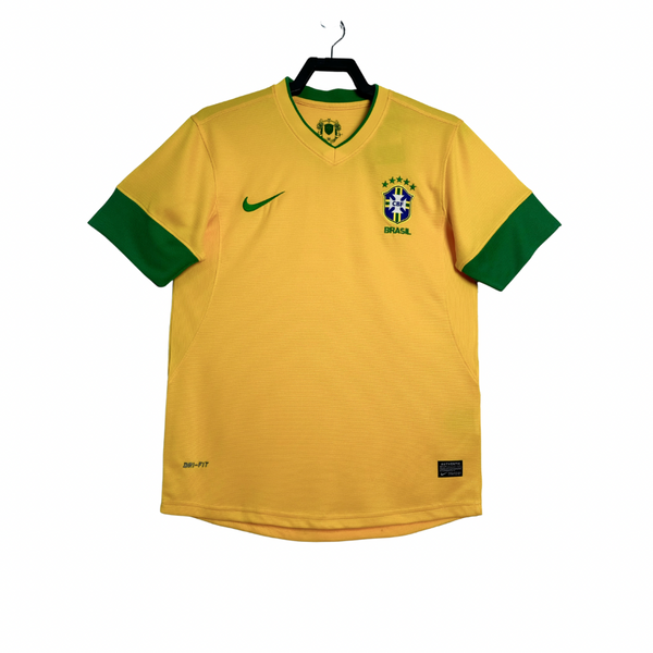 Maglia Brasil Retro Home 12/13