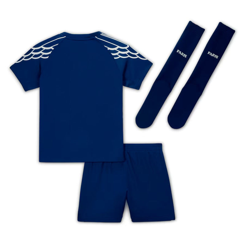 T-shirt e Pantaloncini per Bambino PSG Jordan Fourth 24/25 - Con Calzettoni