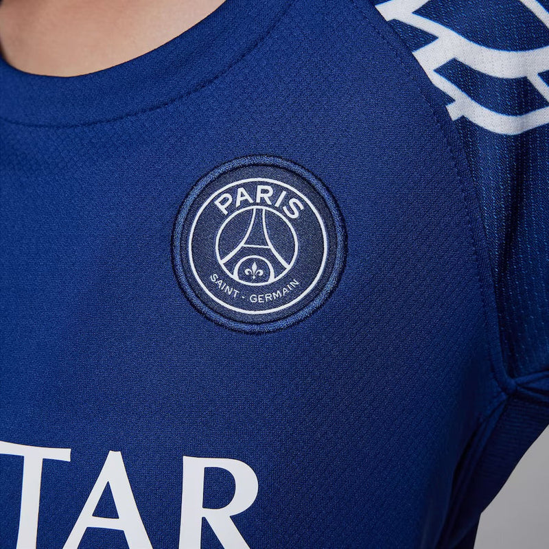 T-shirt e Pantaloncini per Bambino PSG Jordan Fourth 24/25 - Con Calzettoni