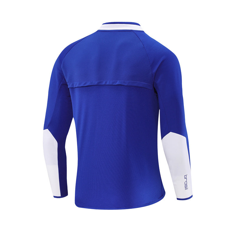 Maglia da allenamento retrò manica lunga Brasil 2002