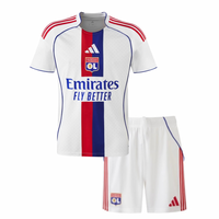 T-shirt e Pantaloncini per Bambino Olympique Lyonnais Home 25/26