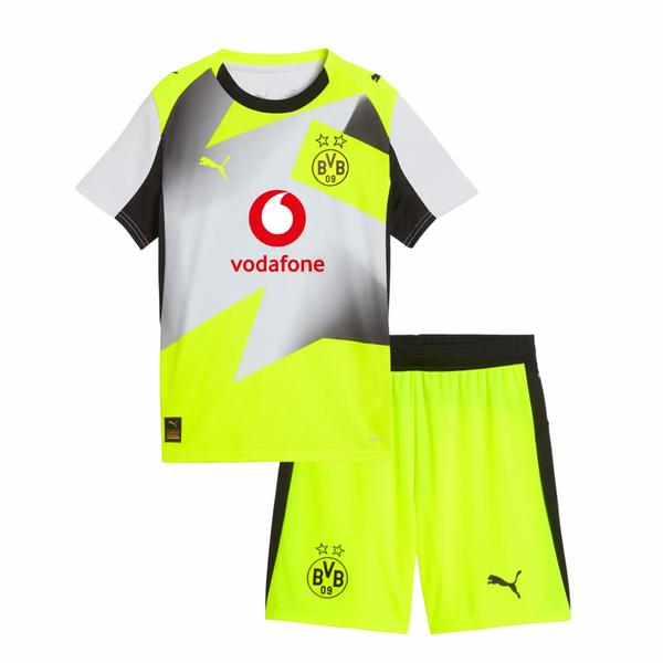 T-shirt e Pantaloncini per Bambino Borussia Dortmund Away 25/26