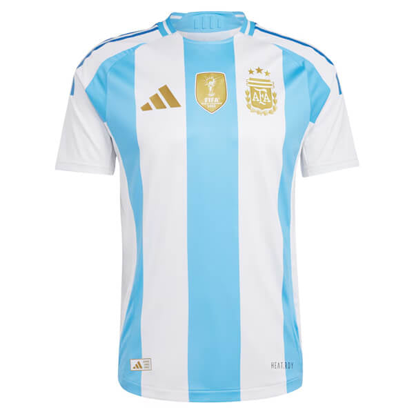 MAGLIA ARGENTINA Home - 24/25 VERSIONE GIOCATORE - CON TOPPA DEL CAMPIONE DELLA COPPA DEL MONDO