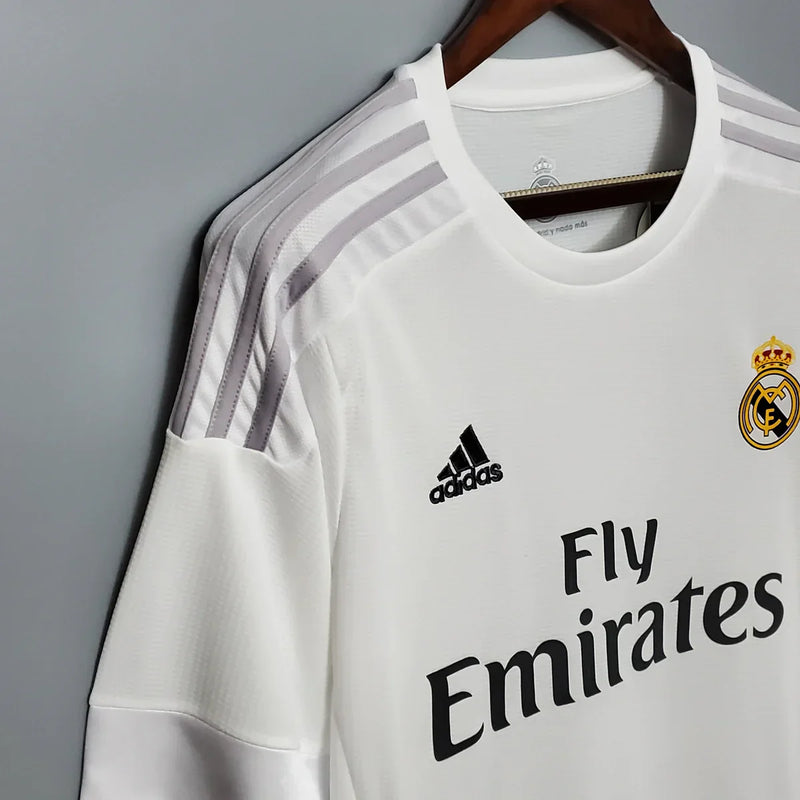 Maglia del Real Madrid Retro 2015/16 - Con Patch UCL