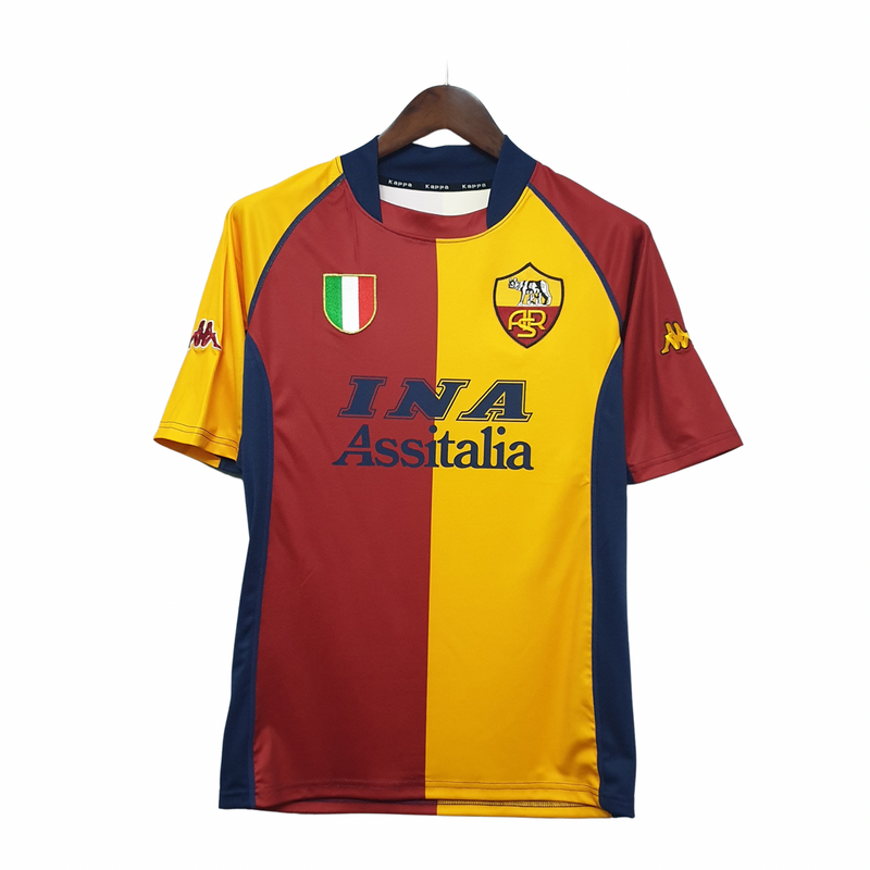 Maglia Retro Roma Home 2001-2002