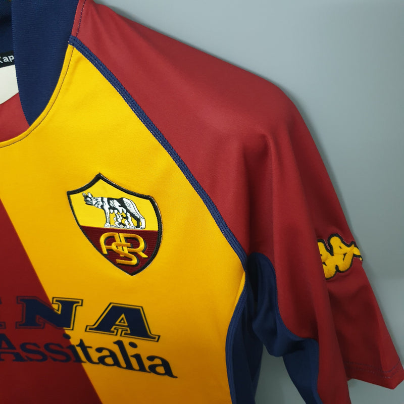 Maglia Retro Roma Home 2001-2002